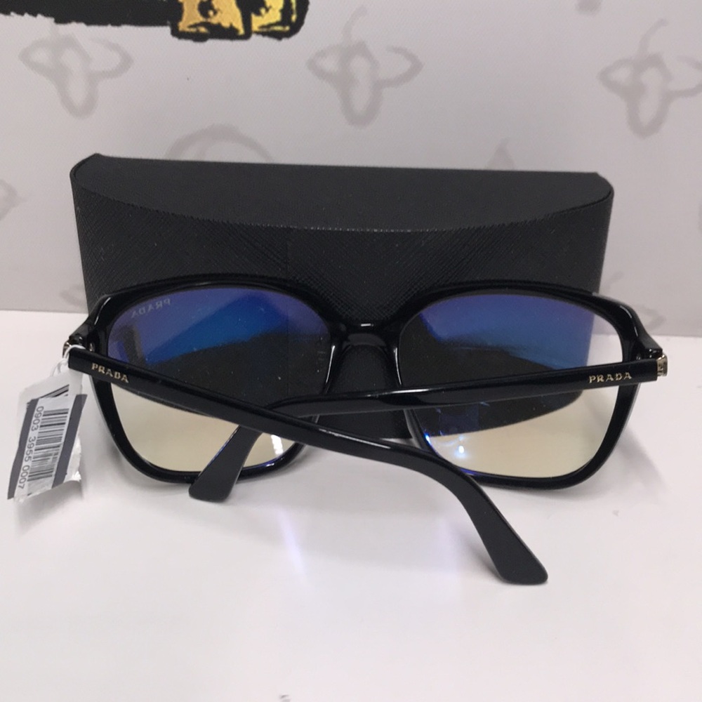New Authentic Prada SPR 10V 1AB-09H Women’s Fashion Glasses – Black - Picture 8 of 15